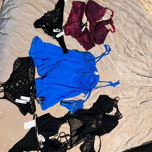 Adore Me Frederick’s of Hollywood Calvin Klein panties and bra sets NWT